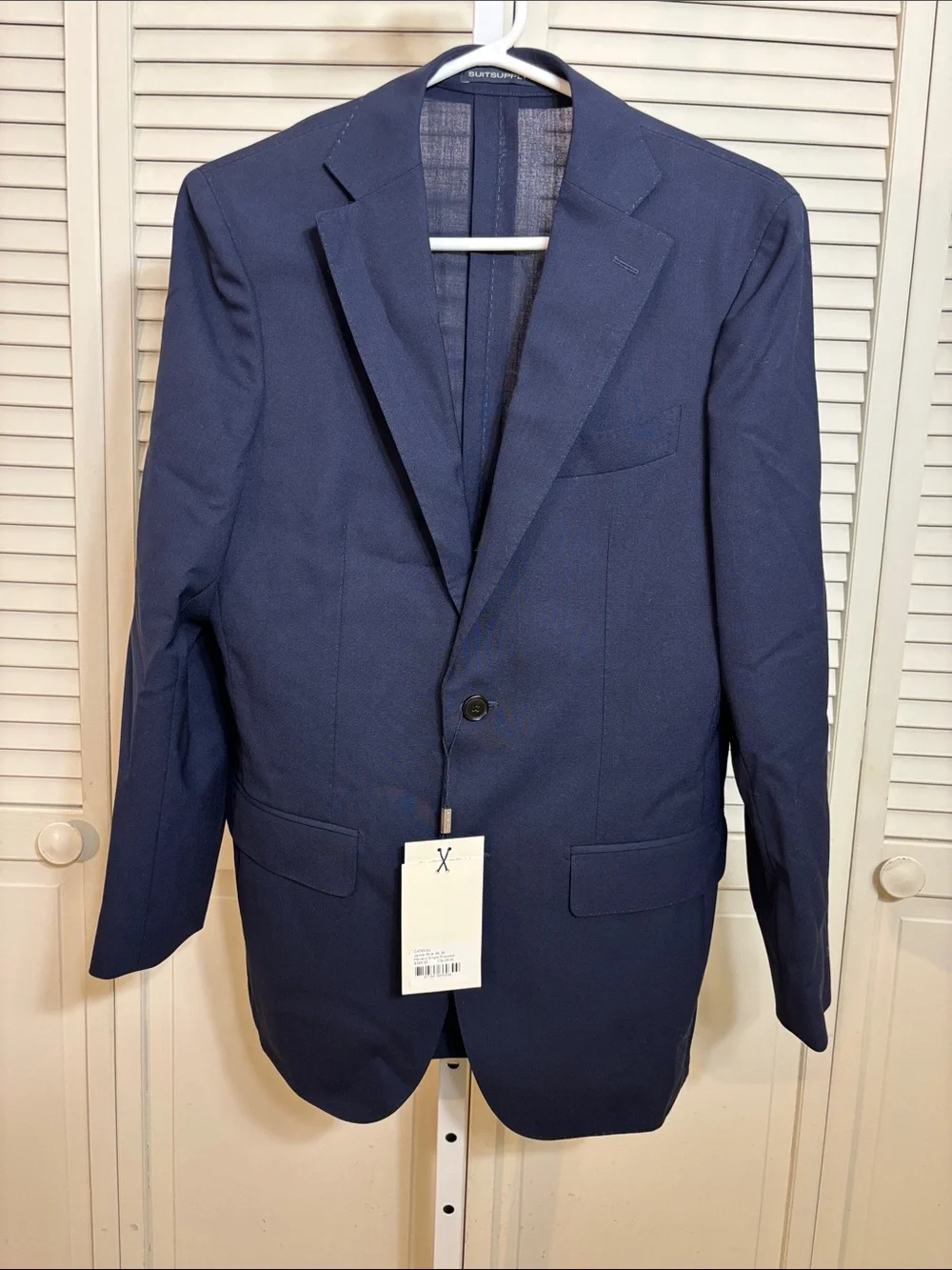 NWT Suitsupply Havana Single Breasted Single-Button Sport Coat Size 36